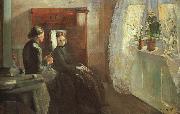 Edvard Munch Spring oil painting artist